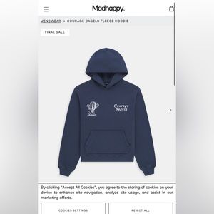 Madhappy Courage Bagels Fleece Hoodie